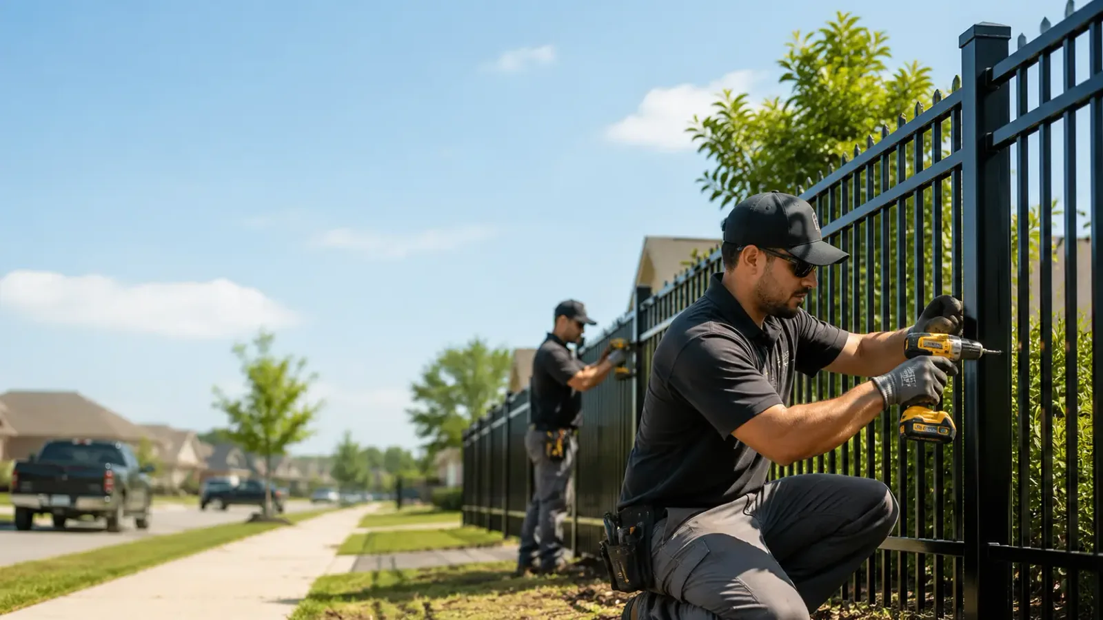 Metal Fence Installation in Clawson, UT